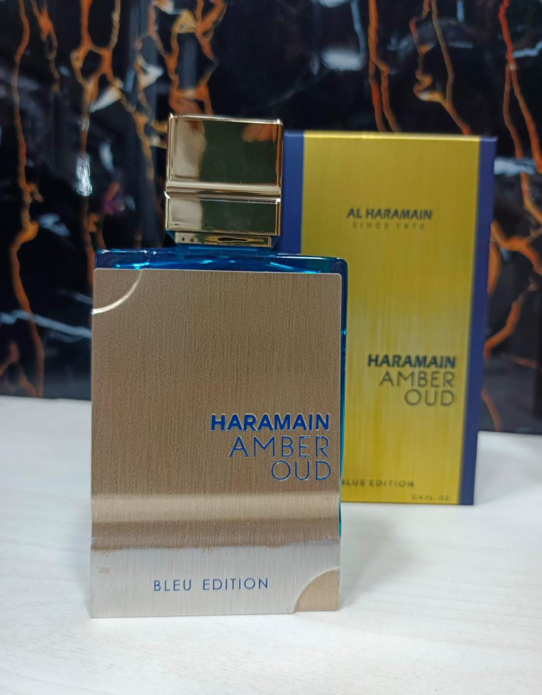 Al Haramain Amber Oud Bleu Edition en Caja Eco