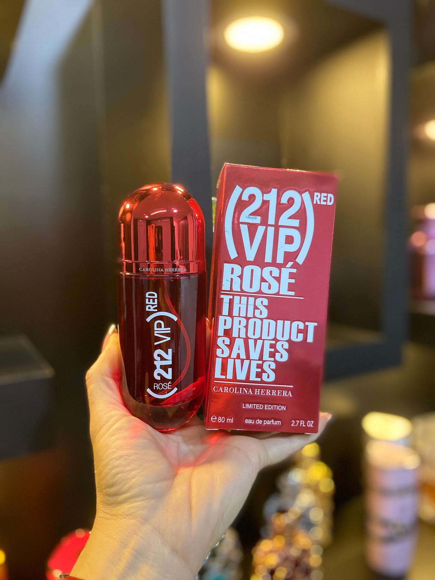 Carolina Herrera 212 vip rose red