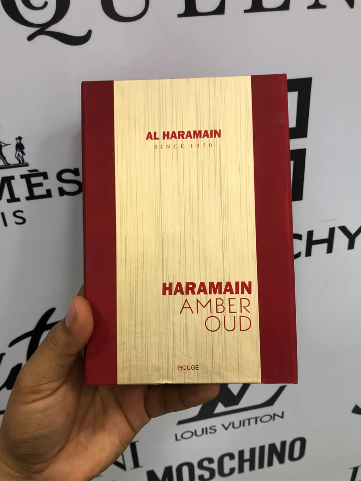 Al Haramain Amber Oud Rouge en Estuche de Lujo