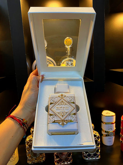 Lattafa Al Oud Honor & Glory en Estuche de Lujo
